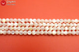 6mm Natural Sea Shell Beads Jewelry Making DIY 15''