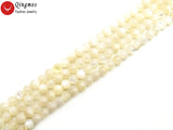 6mm Natural Sea Shell Beads Jewelry Making DIY 15''