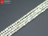 6mm Natural Sea Shell Beads Jewelry Making DIY 15''