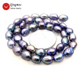Qingmos 7-9mm Natural Pearl Beads DIY Jewelry Making