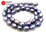 Qingmos 7-9mm Natural Pearl Beads DIY Jewelry Making