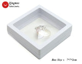 Qingmos Pink Pearl Pendant Necklace for Women with Chokers Chain