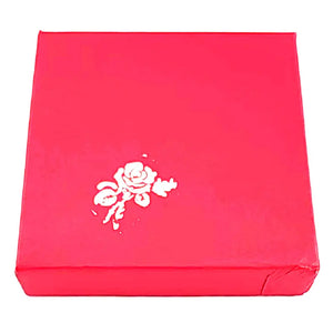 Qingmos 10 Boxes Red Square 9*9*2cm Jewelry Box For Bracelet Gfit Box