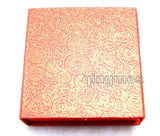 Qingmos 10X Square Red Jewelry Display