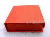 Qingmos 10X Square Red Jewelry Display