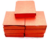 Qingmos 10X Square Red Jewelry Display