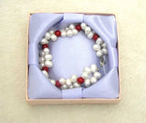 Qingmos Jewelry Gift Box Red Square 12 Boxes 9*9*2cm
