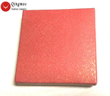 Qingmos Jewelry Gift Box Red Square 12 Boxes 9*9*2cm