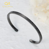 Arabic Bracelet AYATUL KURSI God Messenger Personalized Steel Bangle