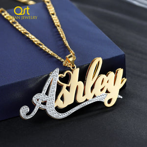 Personalized 18K Plated Name Necklace for Women