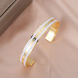 Personalised Stainless Steel Name Bracelet Enamel Bracelet for Women