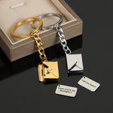 Custom Envelope Necklace KeyChain