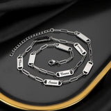 Personalized Name Necklace For Mama Engraved Family Name Pendant