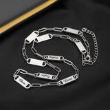 Personalized Name Necklace For Mama Engraved Family Name Pendant