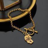 Personalized Pet Bracelet Stainless Steel Chain Engrave Pet Photo Women