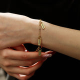 Personalized Stainless Steel Name Bracelet Engraved Text Gift
