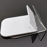 Acrylic Curved Clear Square Jewelry Earrings Studs Display Rack