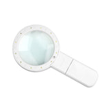 30X Magnifying Glass Jewelry Tool Magnifier Lamp Double Lens