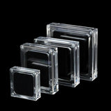 Acrylic Necklace Pendant Ring Storage Organizer Gem Box Showcase