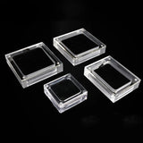 Acrylic Necklace Pendant Ring Storage Organizer Gem Box Showcase