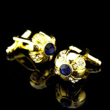 Men's French Button Cufflinks for Dress Shirts