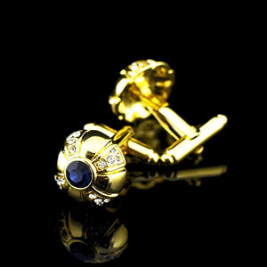 Men's French Button Cufflinks for Dress Shirts