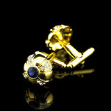 Men's French Button Cufflinks for Dress Shirts