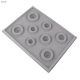 DIY Bracelet Necklace Measuring Tool Board Bead In Gray Plate Jewelry
