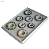 DIY Bracelet Necklace Measuring Tool Board Bead In Gray Plate Jewelry