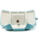 Earrings Couple Rings Jewelry Box with Snap Lock Case Kit