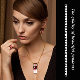 Women Costume Gilded Ball Jewelry Enamel Bead Necklace