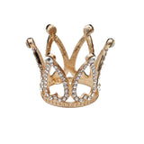 Rhinestone Baby Crown Headband for Girls Birthday Cake Tiara