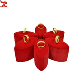 Red Velvet Jewelry Pendant Display Stand Holder for Store Counter