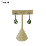 Linen Earring Jewelry Display Rack Stud Organizer