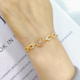 Lucky Horseshoe Charm Bracelet for Women - High Polish Charms