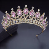 Rhinestone Queen Bridal Wedding Crown Tiara Headband
