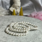 Shell Pearl Bracelet 4mm-8mm Multilayer Elastic Women's Bracelet