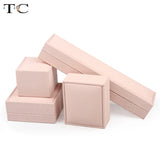 Velvet PU Leather Eardrop Box Jewelry Box