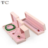 Velvet PU Leather Eardrop Box Jewelry Box