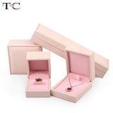 Velvet PU Leather Eardrop Box Jewelry Box