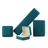 Velvet Wedding Bride Jewelry Box for Rings Necklaces Pendants