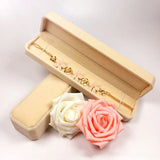 Velvet Long Chain Jewelry Box Necklace Pendant Storage Organizer