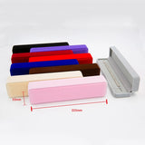 Velvet Long Chain Jewelry Box Necklace Pendant Storage Organizer