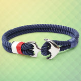 Stainless Steel Unisex Bracelet Rope Boat 99 S0449