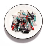 Quartz Crystal Pendant Pants Chain for Women Girls Punk Keychains Belt