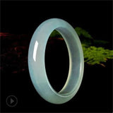 Quartz Jade Light Green Bracelet Ladies Jade Light Oil Green Ice Transparent