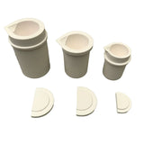Quartz Melting Crucible Cup Furnace Melting Casting Refining Silver Copper