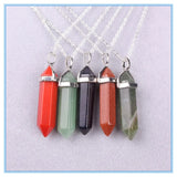 Quartz Point Pendant Charms for Jewelry Making - Bulk Quartz Women