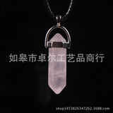 Quartz Point Pendant Charms for Jewelry Making - Bulk Quartz Women