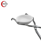 Quartz Silica 100g Capacity Melting Crucible with Tongs